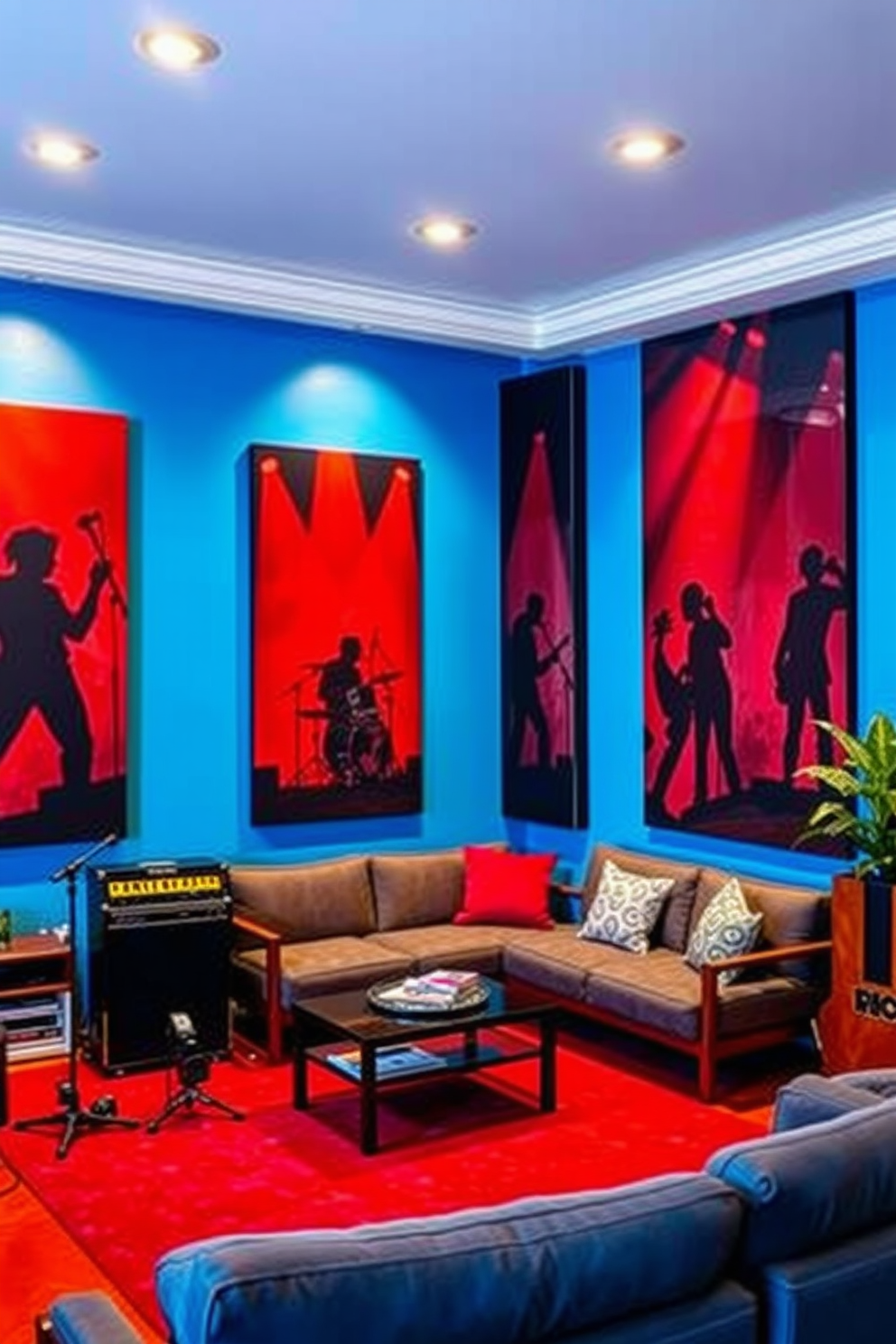 Music Room Wall Painting Ideas 7