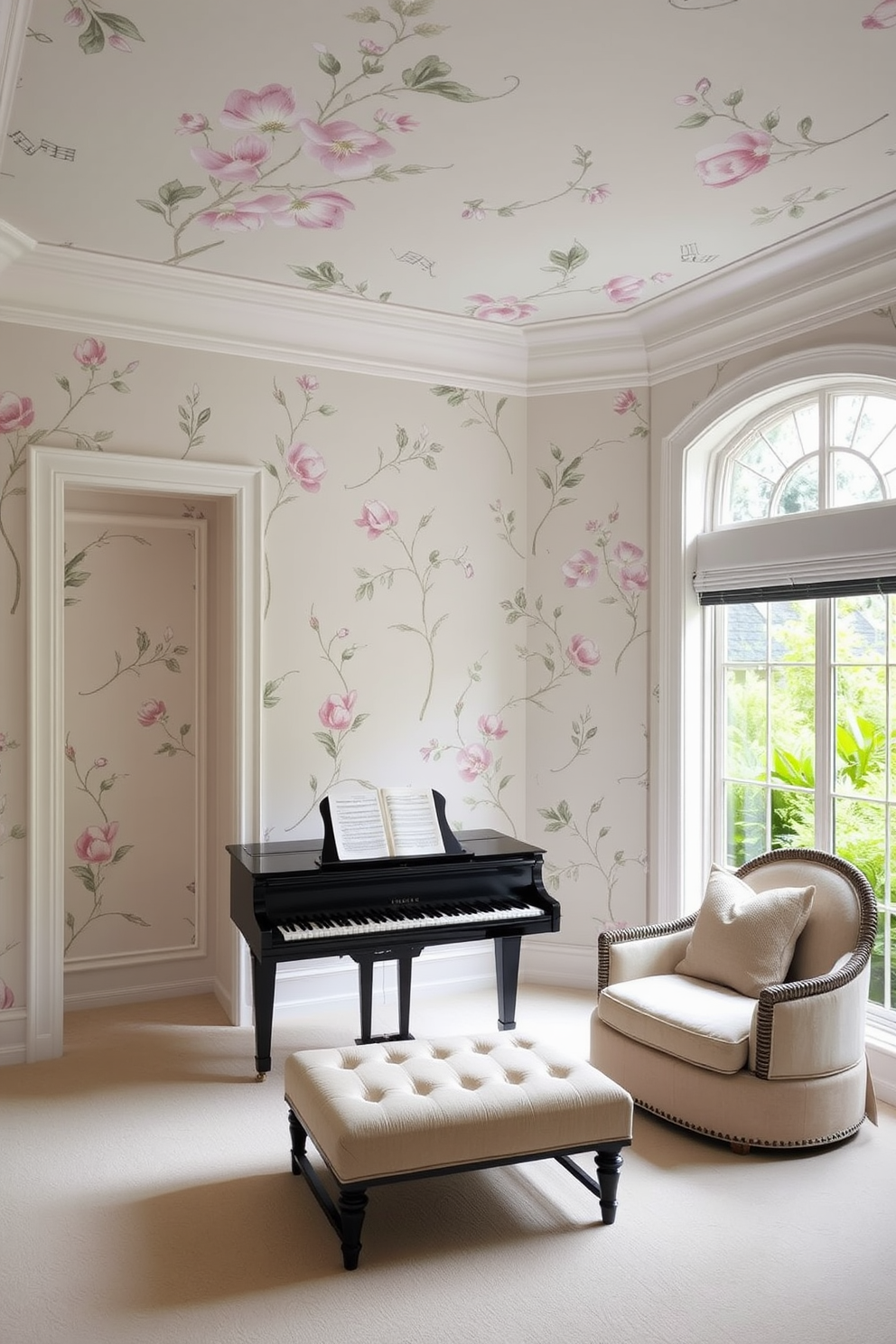 Music Room Wallpaper Decorating Ideas 16