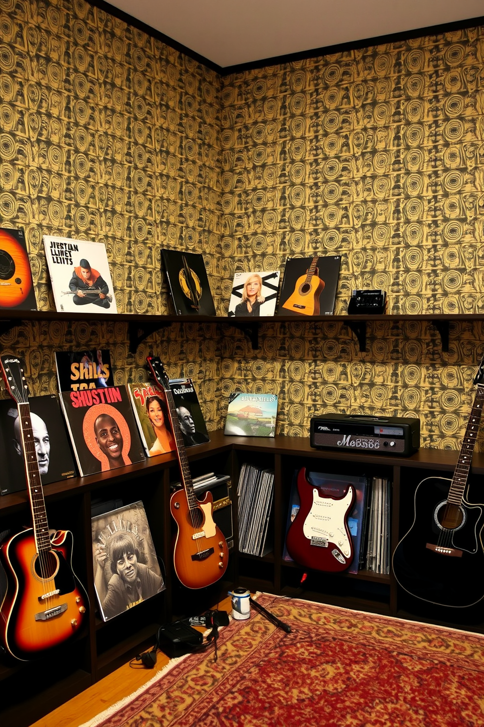 Music Room Wallpaper Decorating Ideas 27