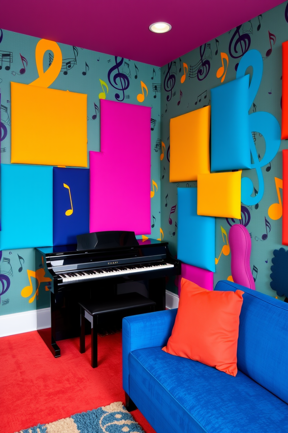 Music Room Wallpaper Decorating Ideas 28