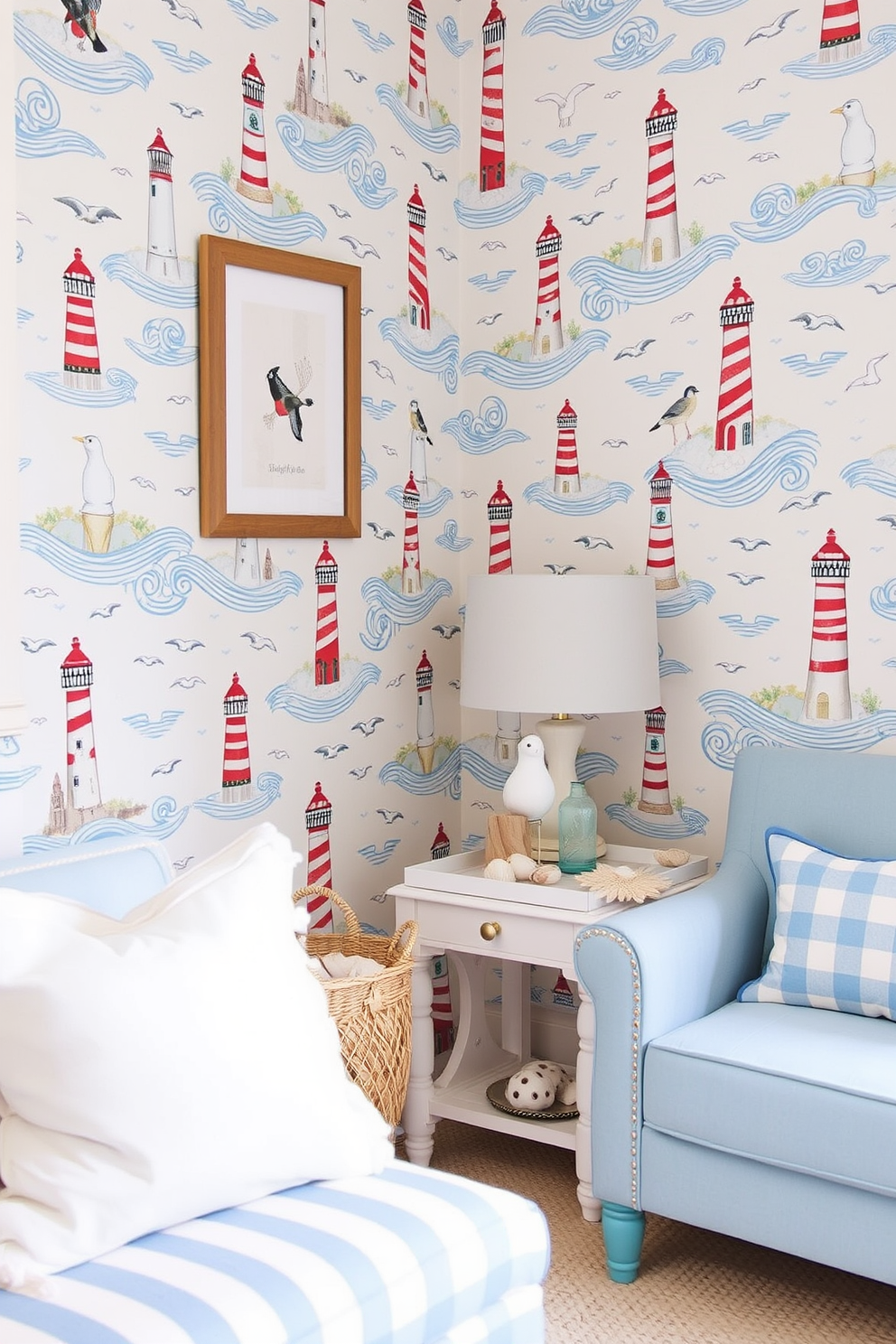 Nautical Wallpaper Decorating Ideas 11