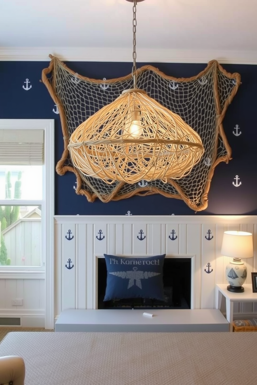 Nautical Wallpaper Decorating Ideas 19