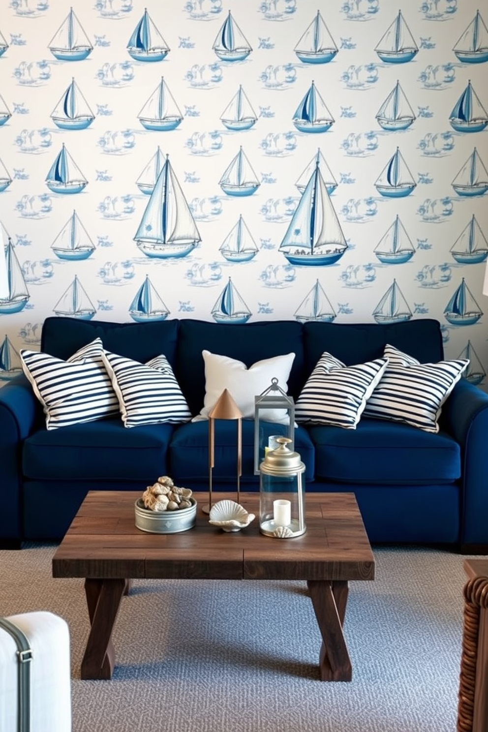 Nautical Wallpaper Decorating Ideas 2