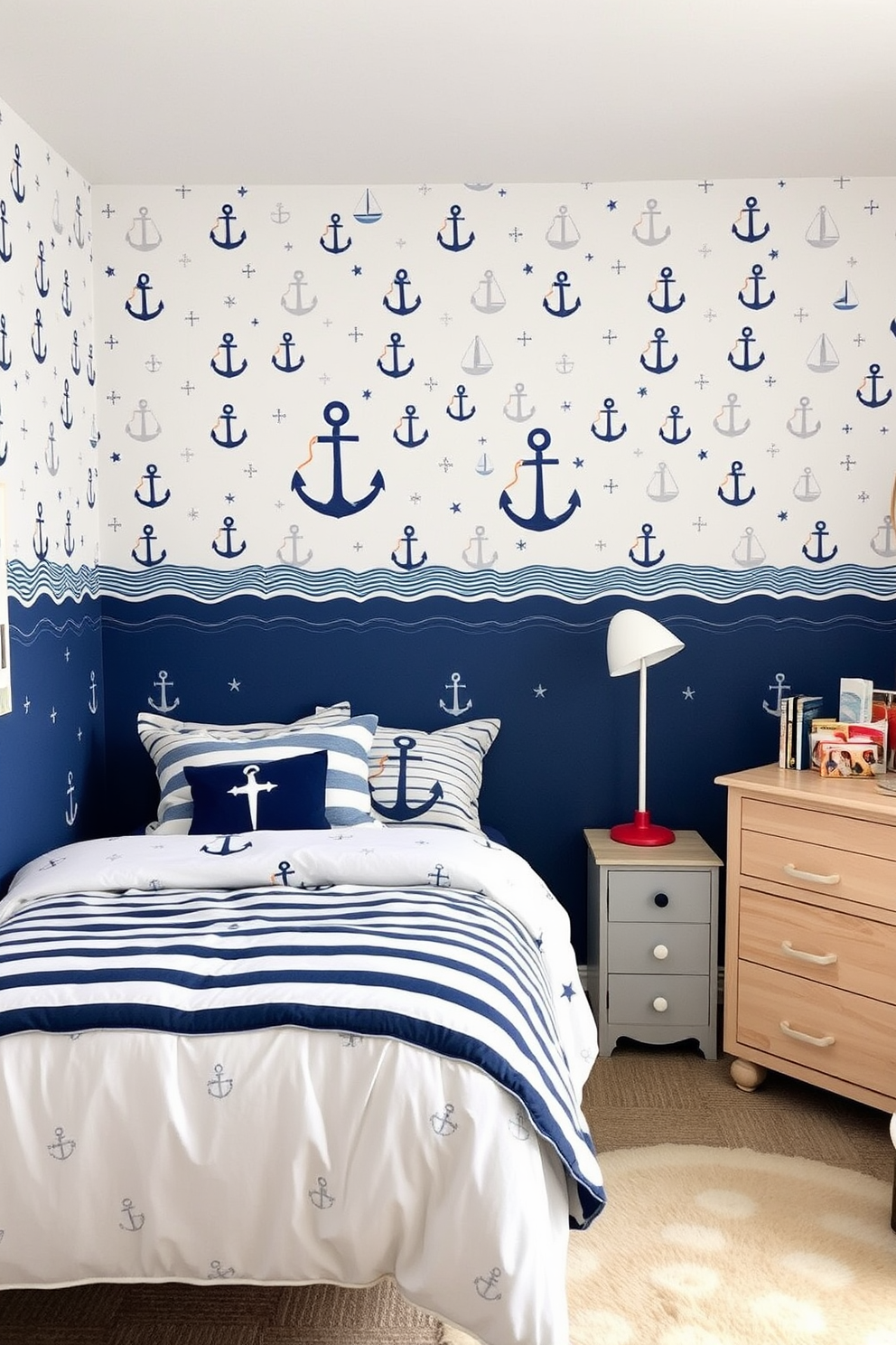 Nautical Wallpaper Decorating Ideas 3