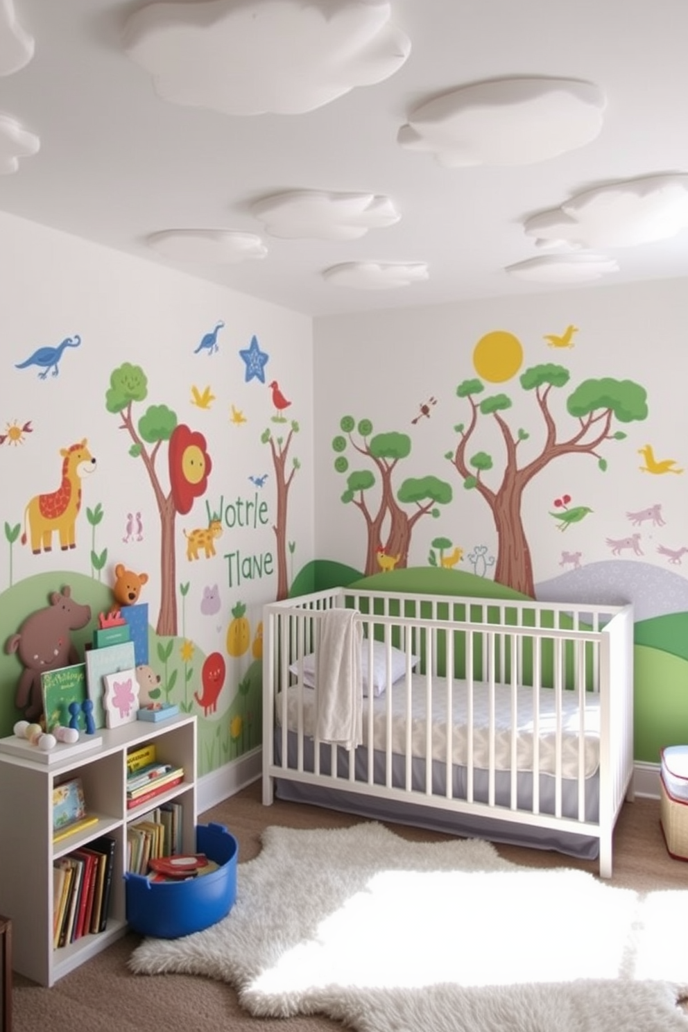 Nursery Wall Painting Ideas 26