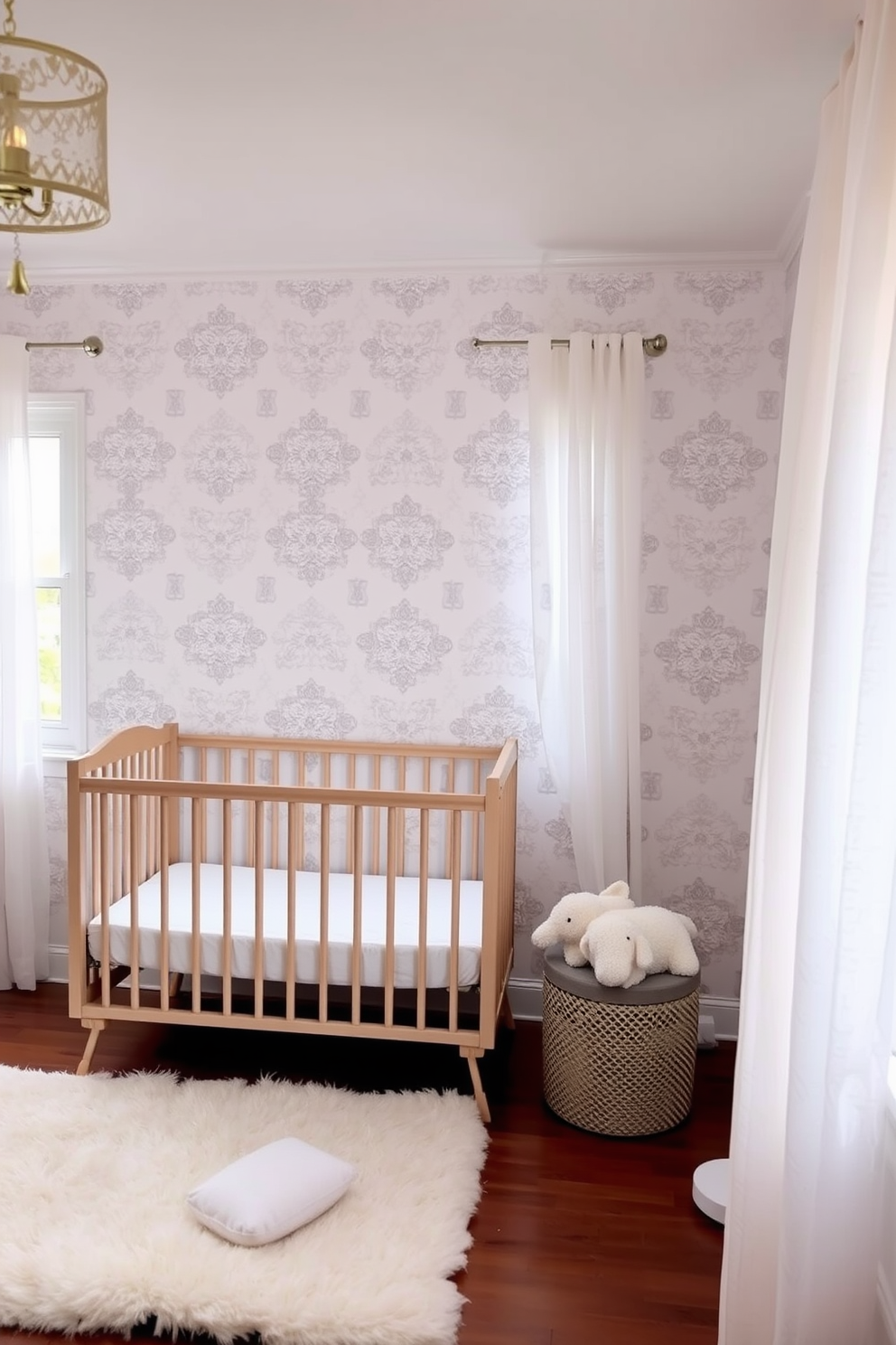 Nursery Wallpaper Decorating Ideas 19