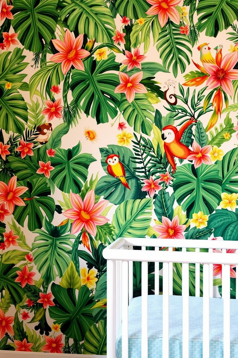 Nursery Wallpaper Decorating Ideas 6