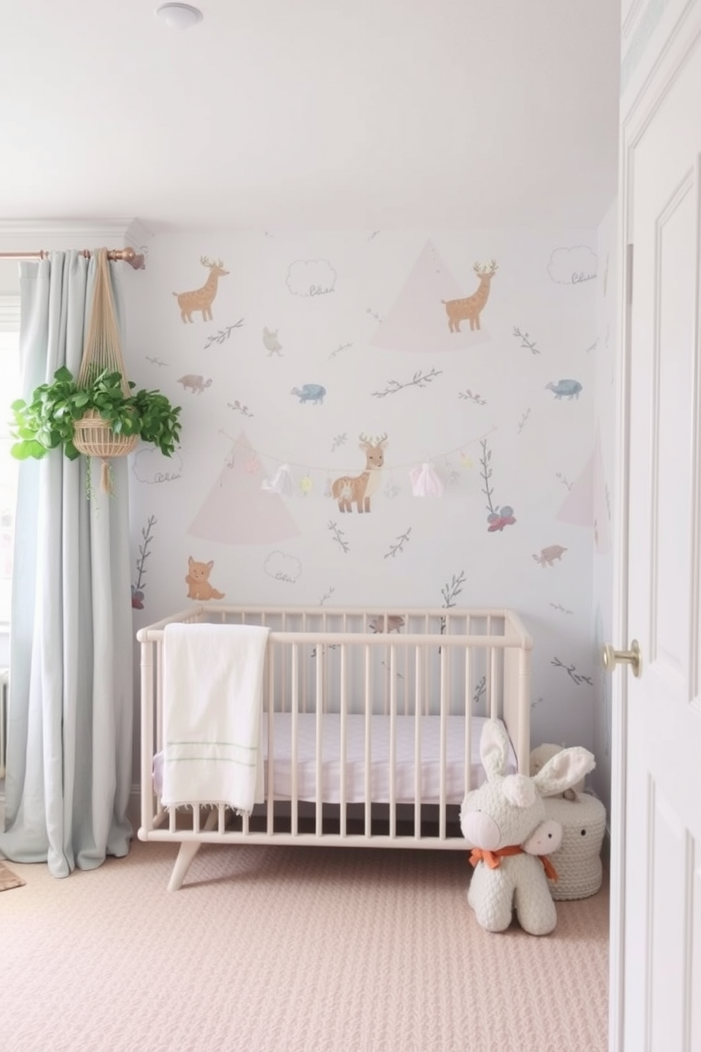 Nursery Wallpaper Decorating Ideas 7