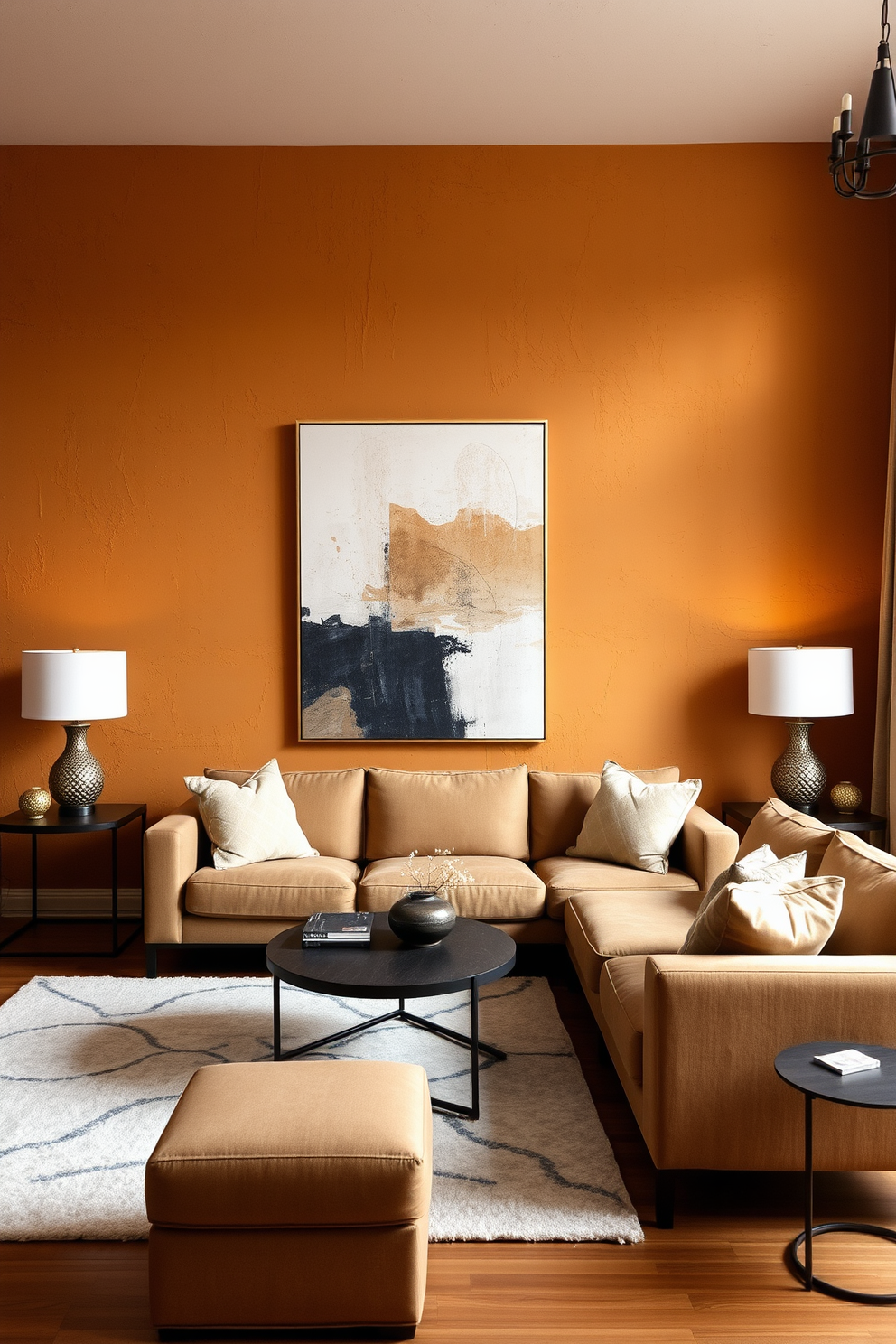 Ochre Wall Painting Ideas 20