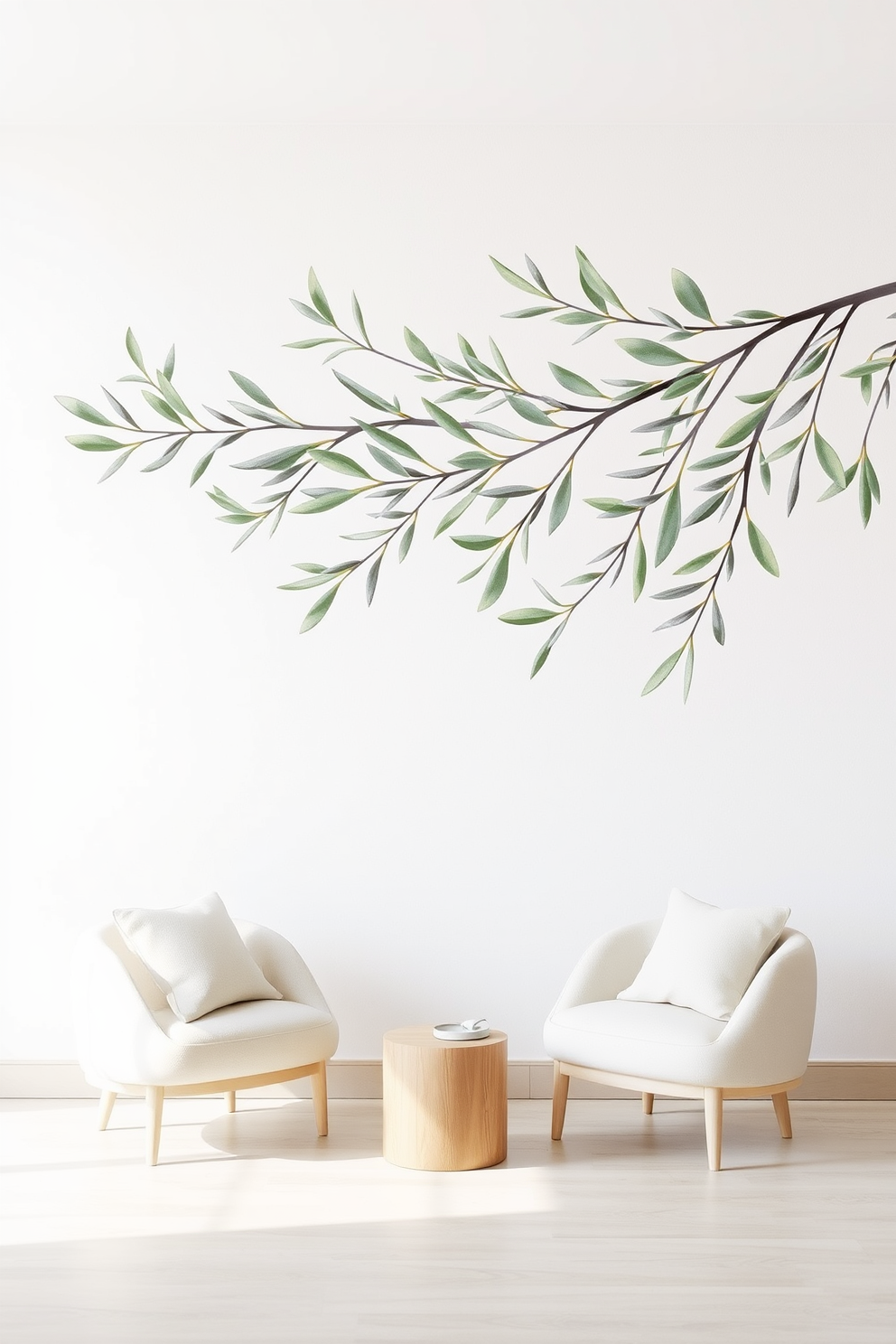 Olive Wall Painting Ideas 5