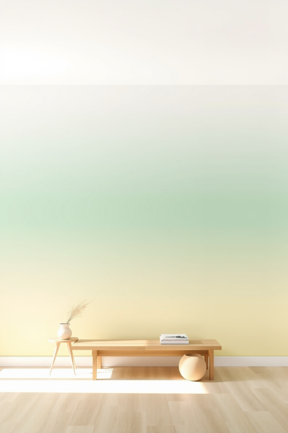 Ombre Wall Painting Ideas 12