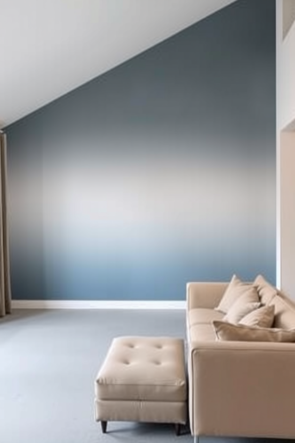 Ombre Wall Painting Ideas 21