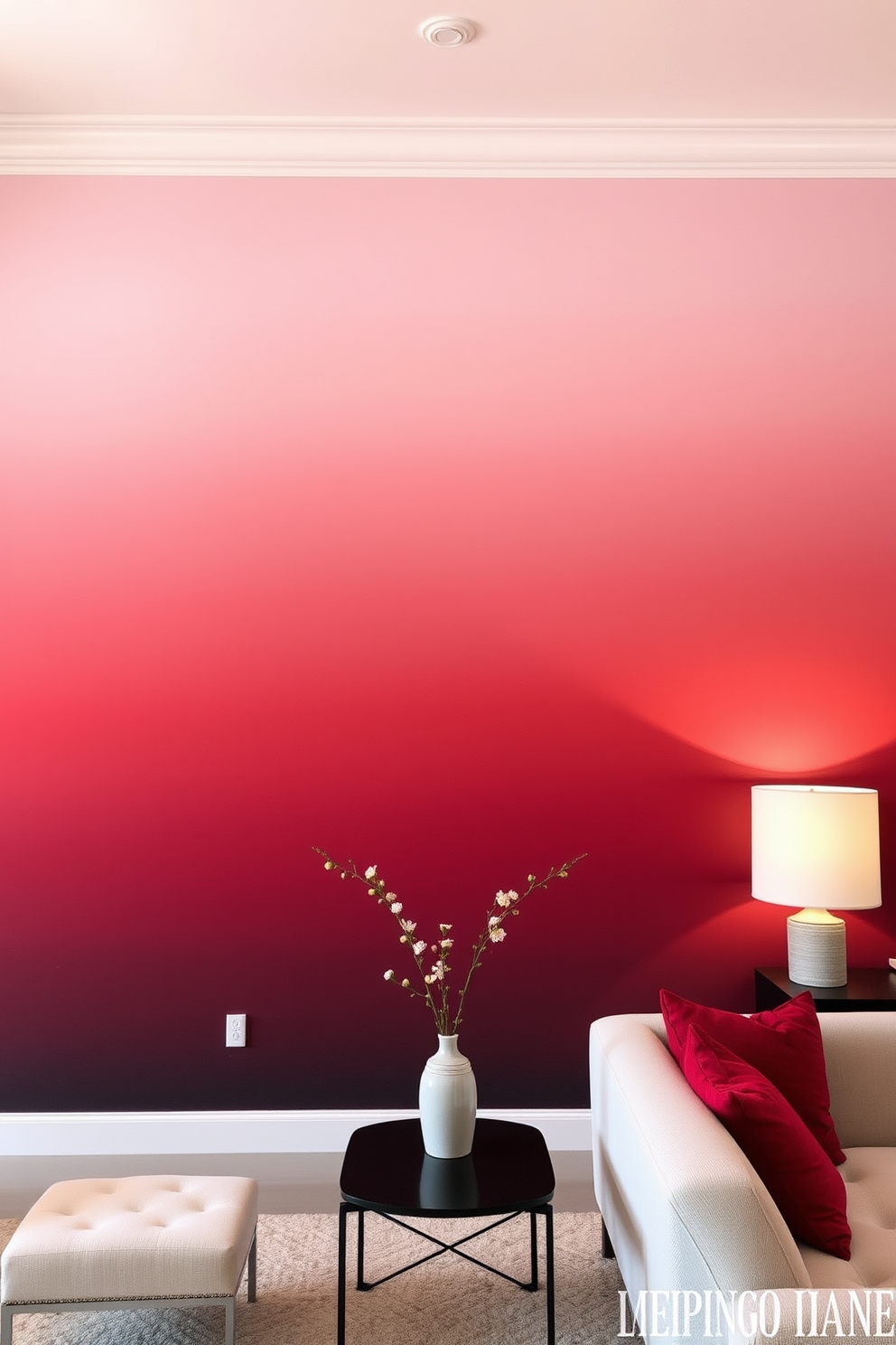 Ombre Wall Painting Ideas 7