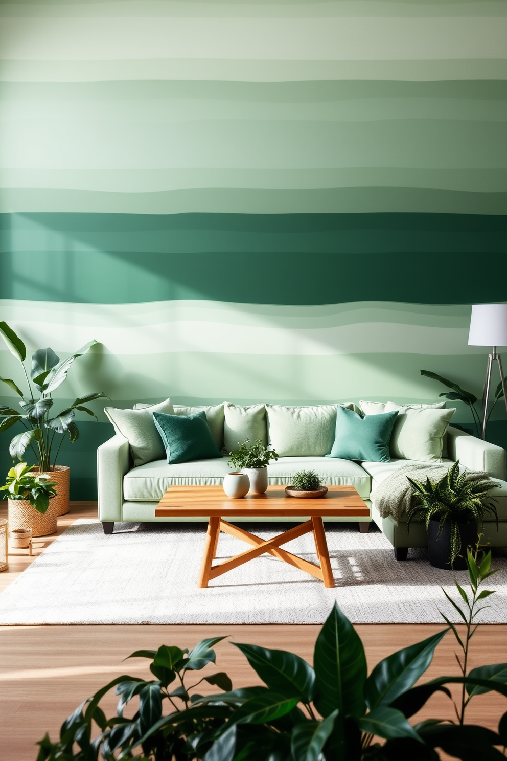 Ombre Wallpaper Decorating Ideas 14