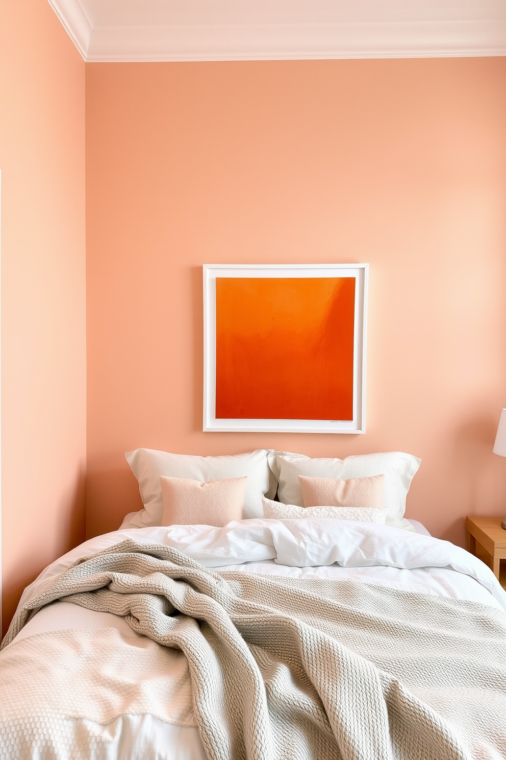 Orange Wall Painting Ideas 2