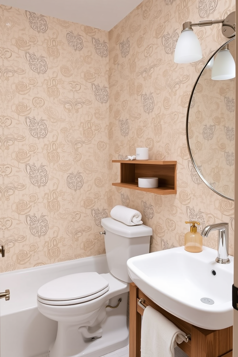 Paisley Wallpaper Decorating Ideas 15