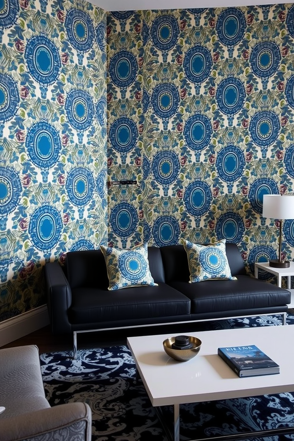 Paisley Wallpaper Decorating Ideas 19