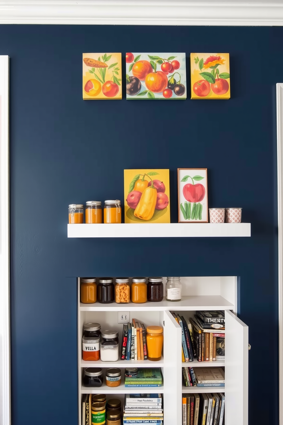 Pantry Wall Painting Ideas 17