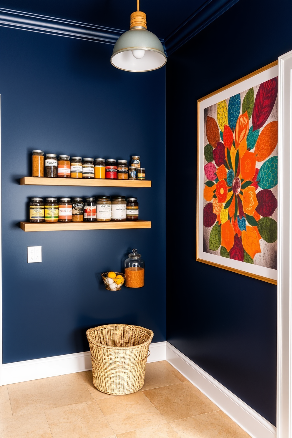 Pantry Wall Painting Ideas 2