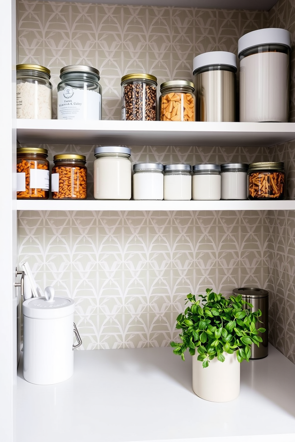 Pantry Wallpaper Decorating Ideas 11