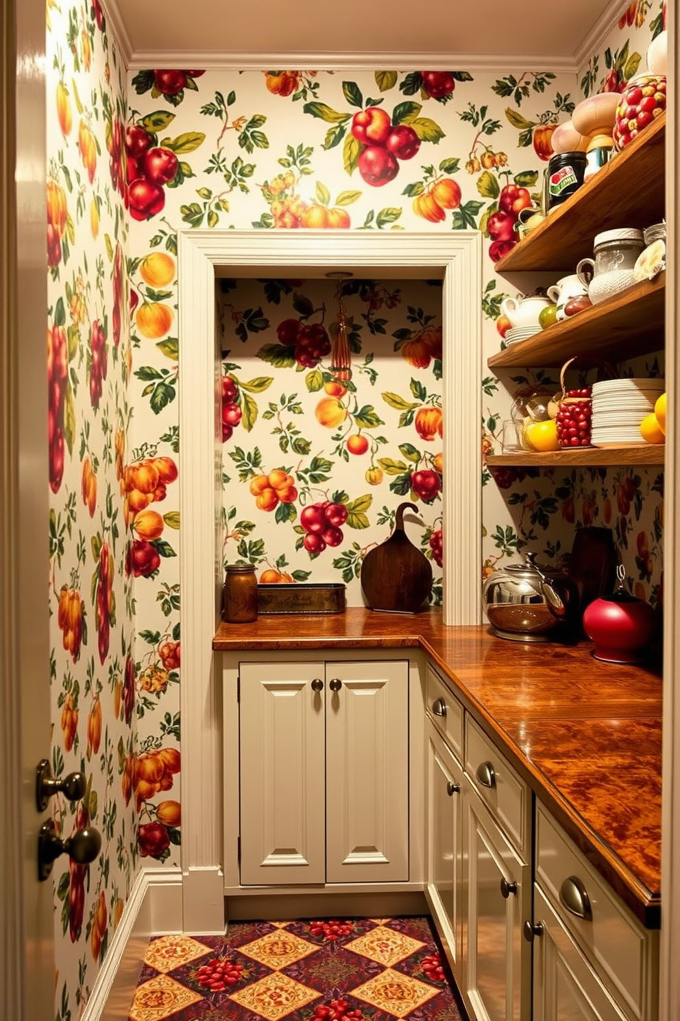 Pantry Wallpaper Decorating Ideas 3