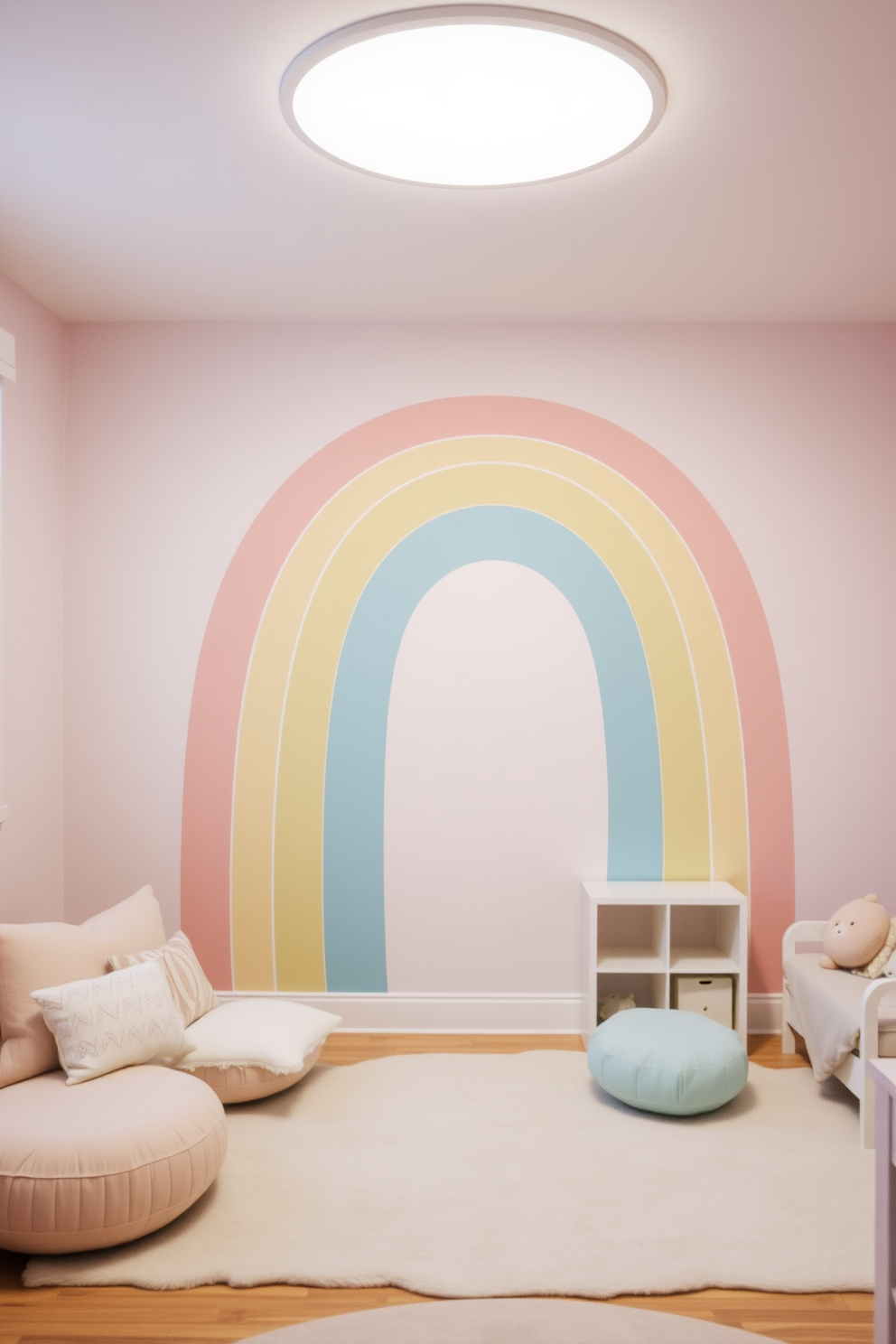 Pastel Wall Painting Ideas 12