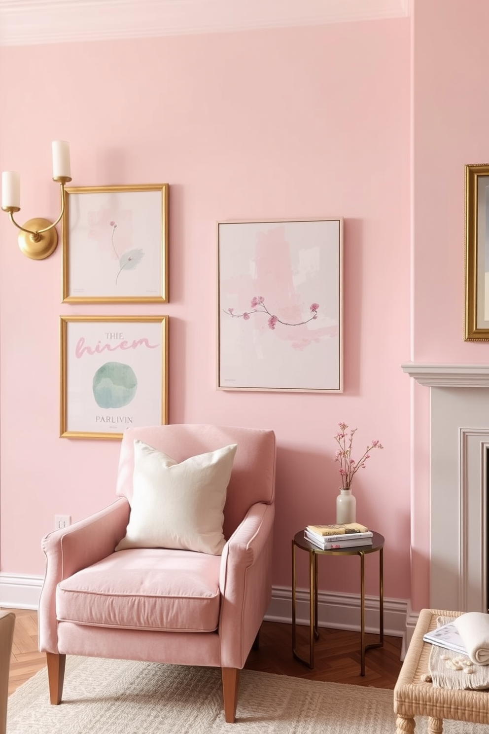 Pastel Wall Painting Ideas 22