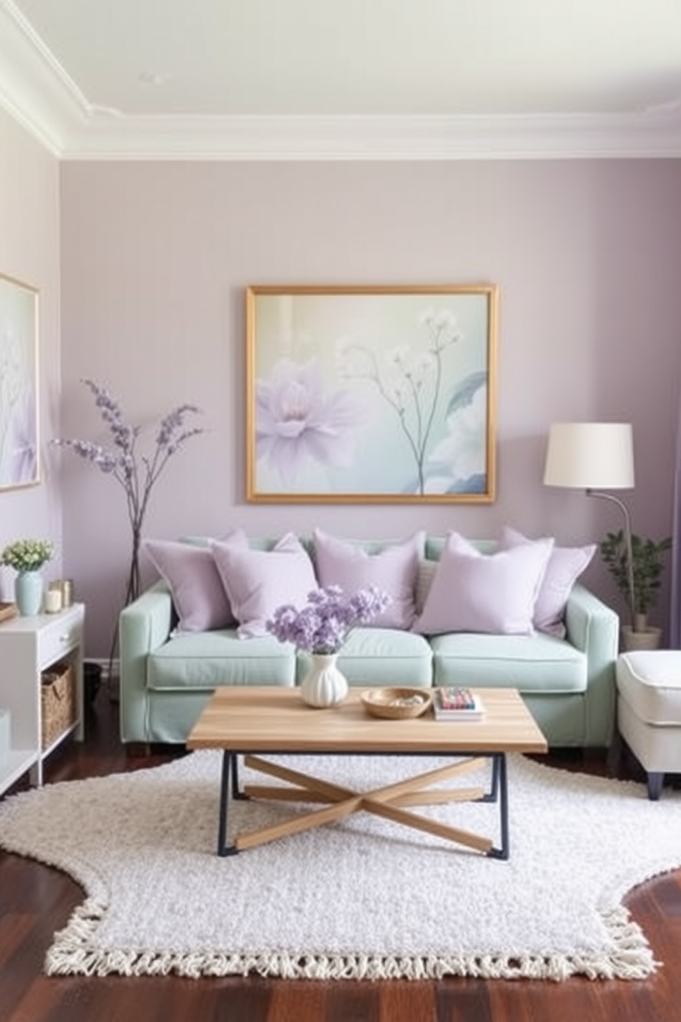 Pastel Wall Painting Ideas 23