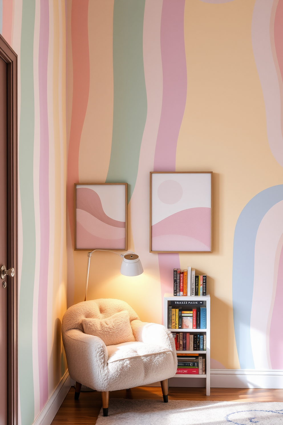 Pastel Wall Painting Ideas 28