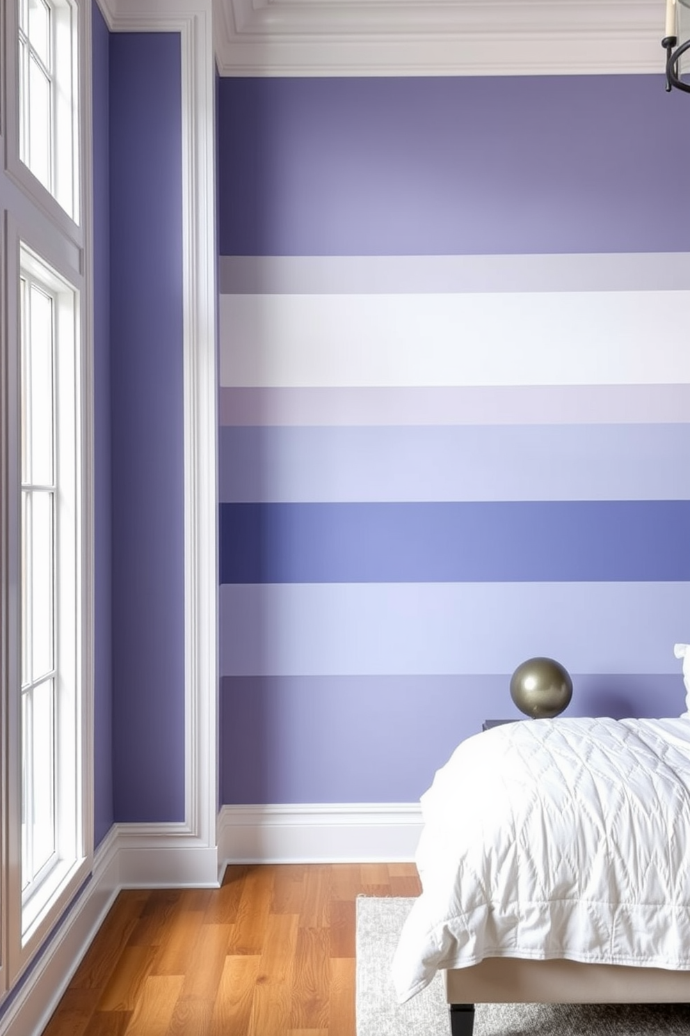 Periwinkle Wall Painting Ideas 12