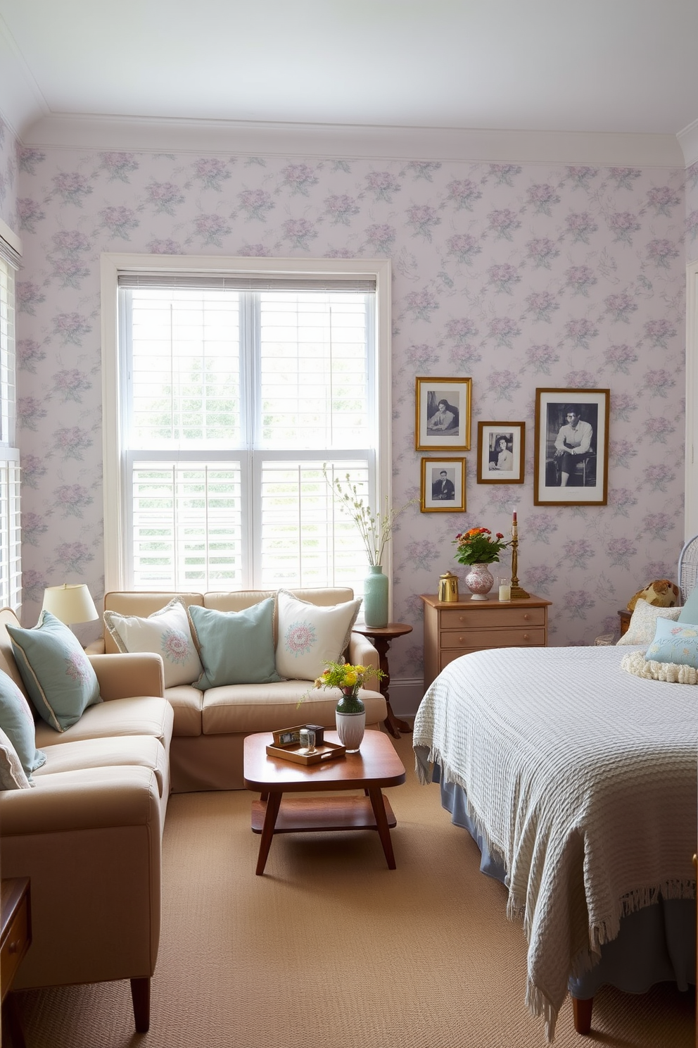 Periwinkle Wallpaper Decorating Ideas 5