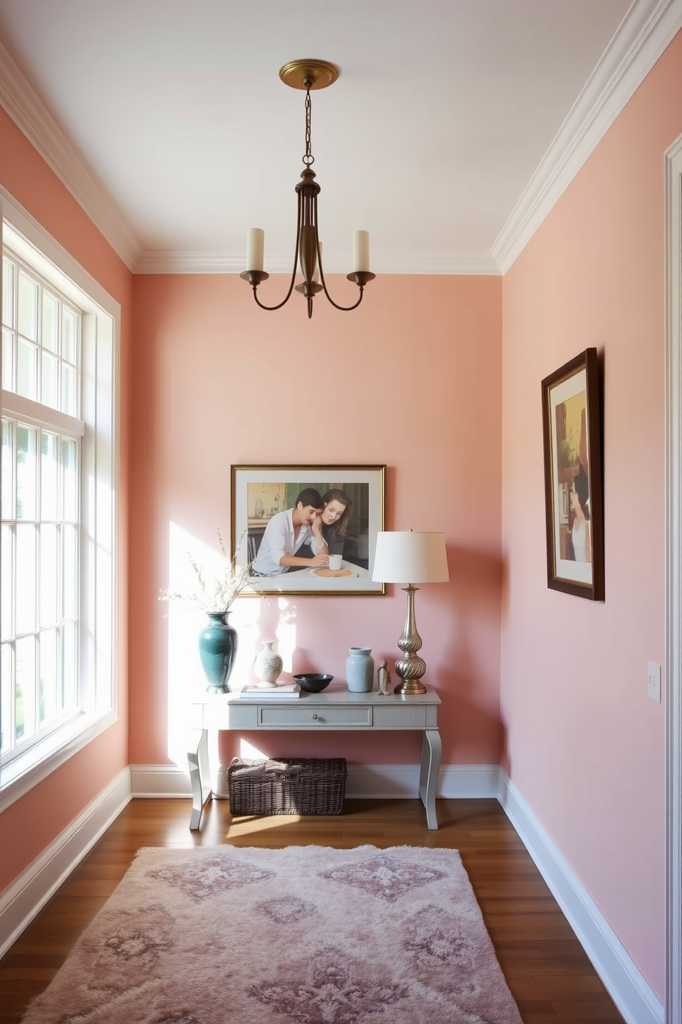 Pink Wall Painting Ideas 15