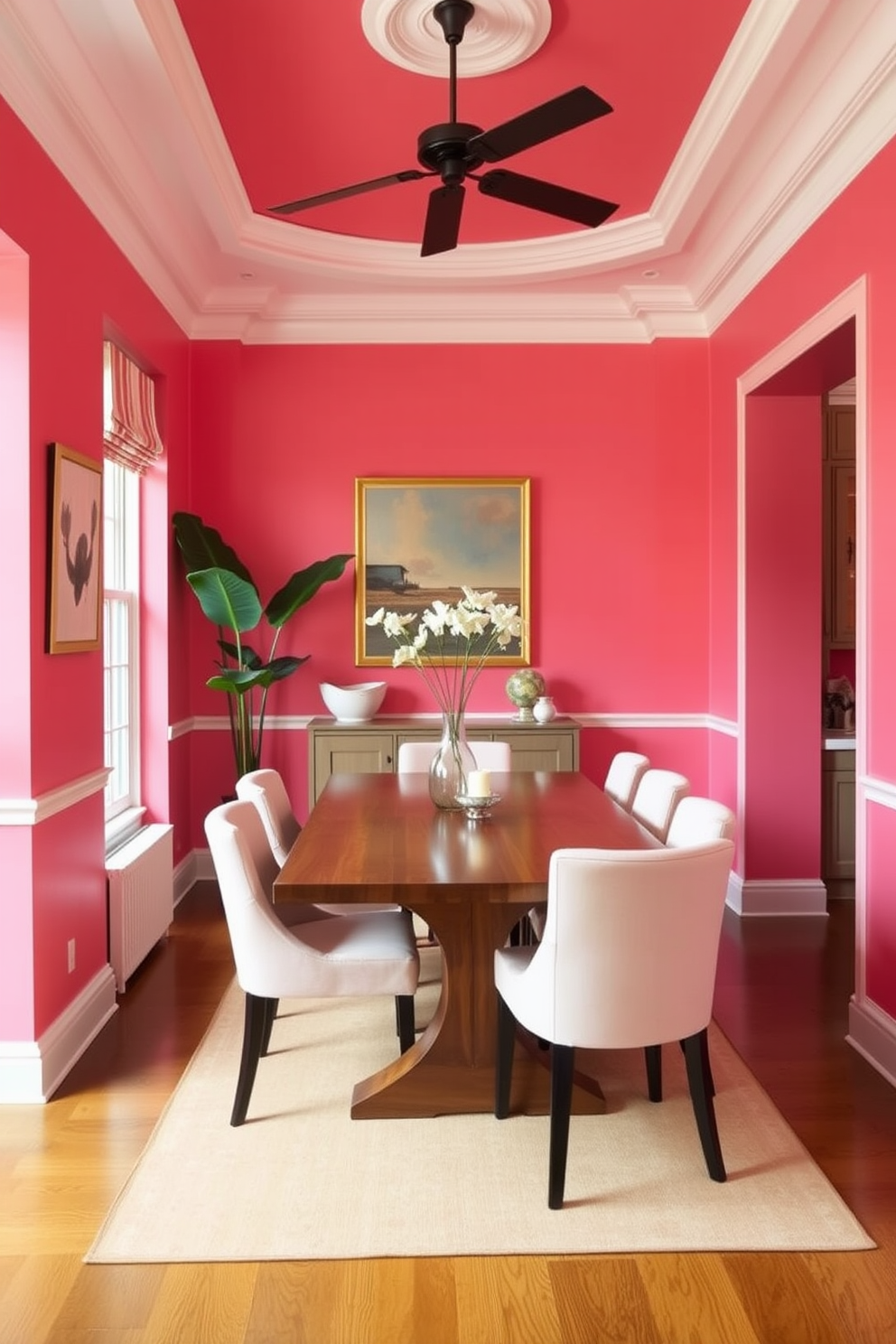 Pink Wall Painting Ideas 6