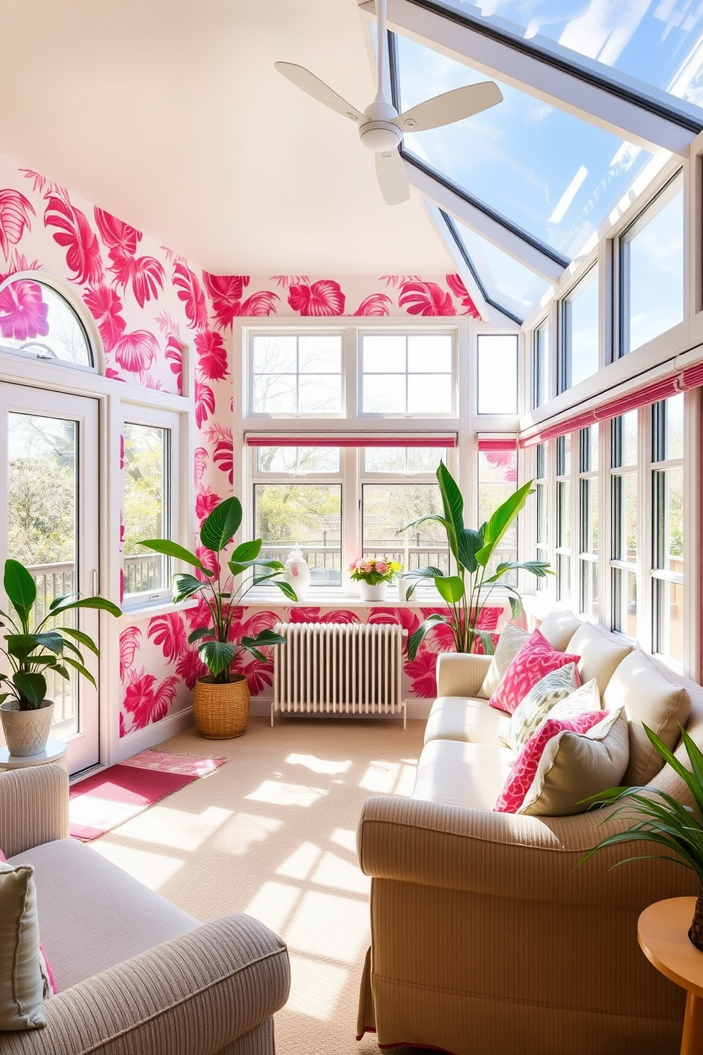 Pink Wallpaper Decorating Ideas 18