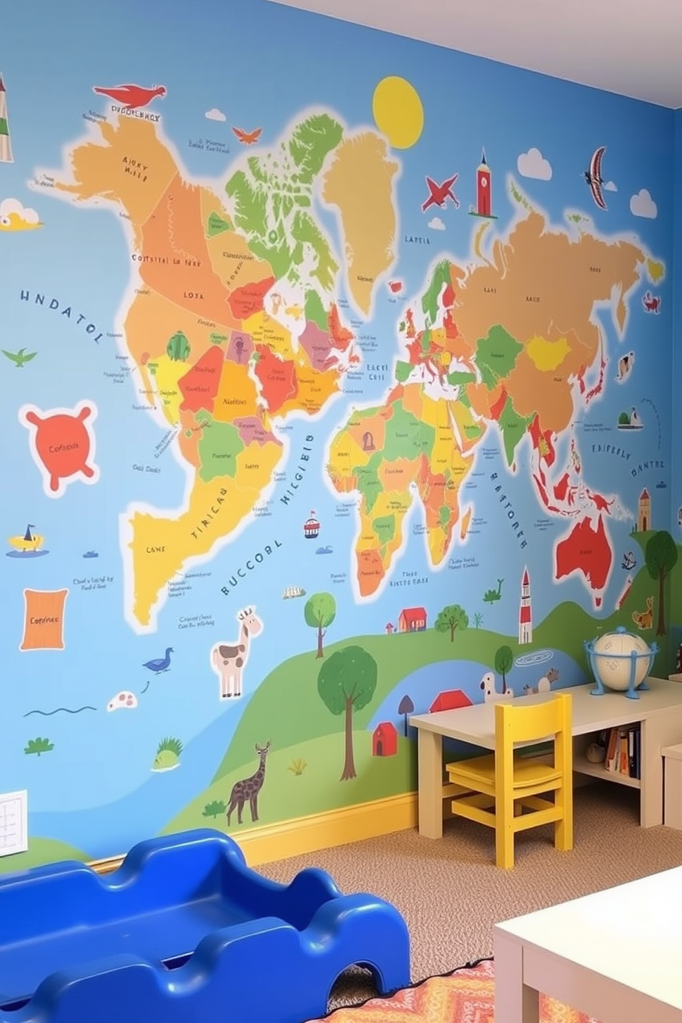 Playroom Wall Painting Ideas 12