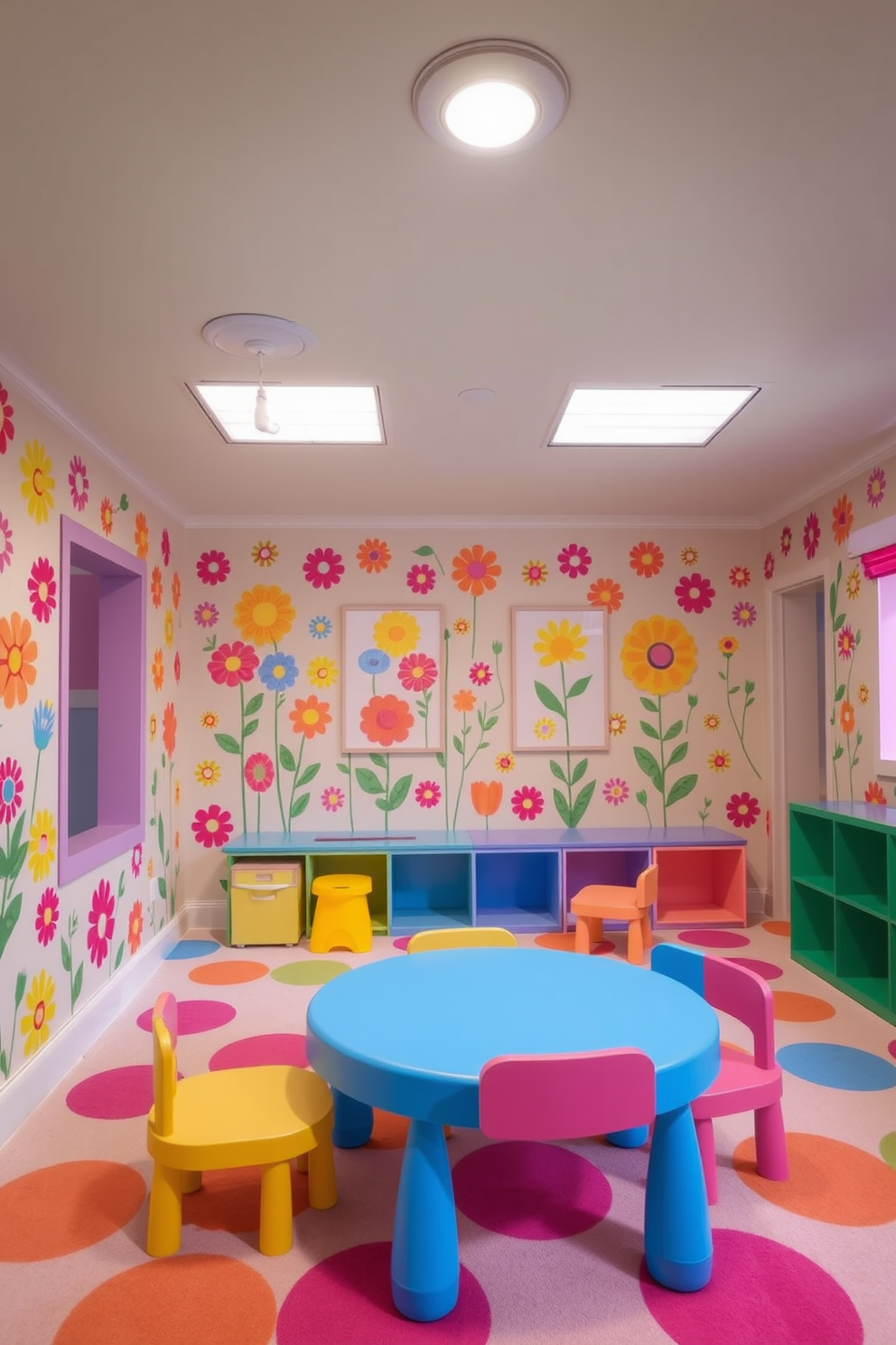 Playroom Wall Painting Ideas 18