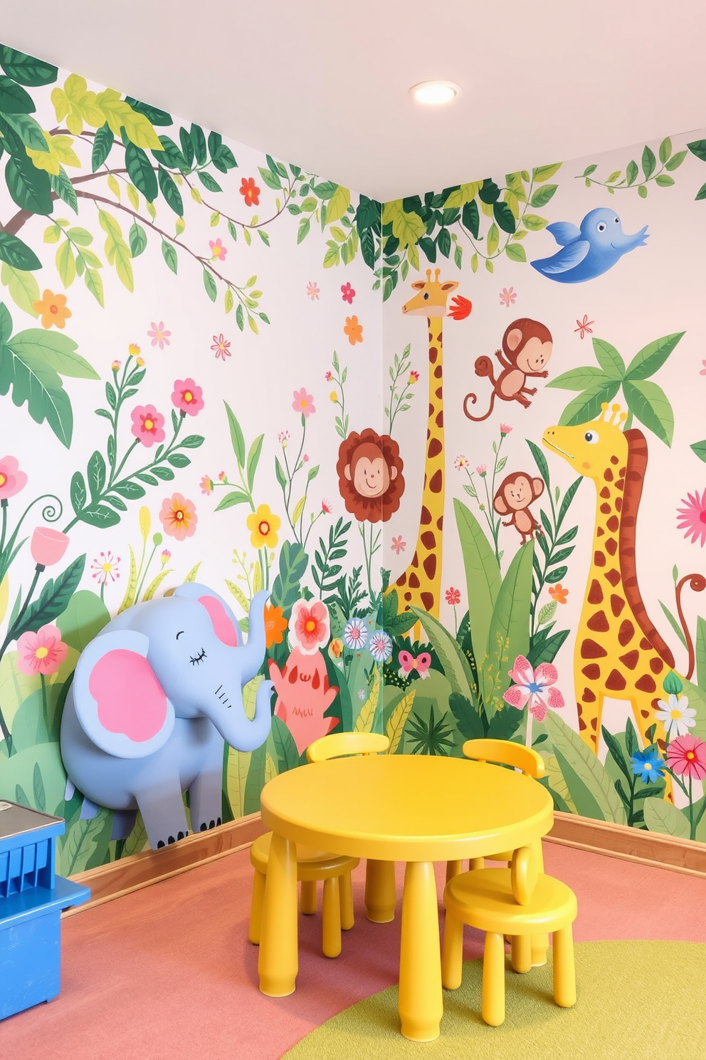 Playroom Wall Painting Ideas 2