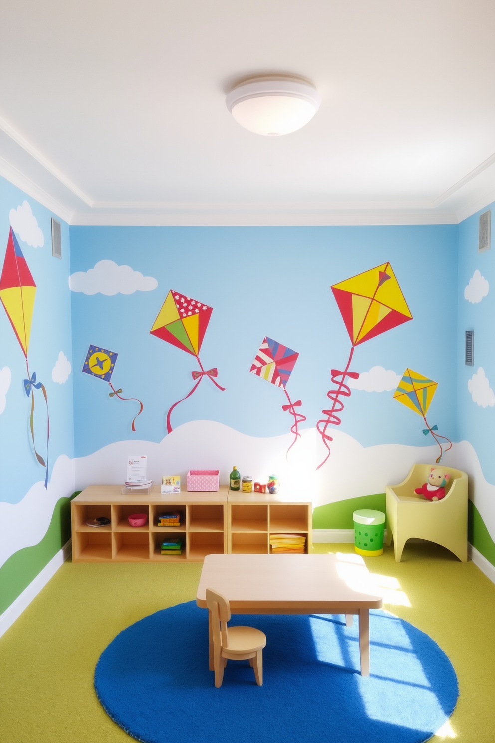 Playroom Wall Painting Ideas 30