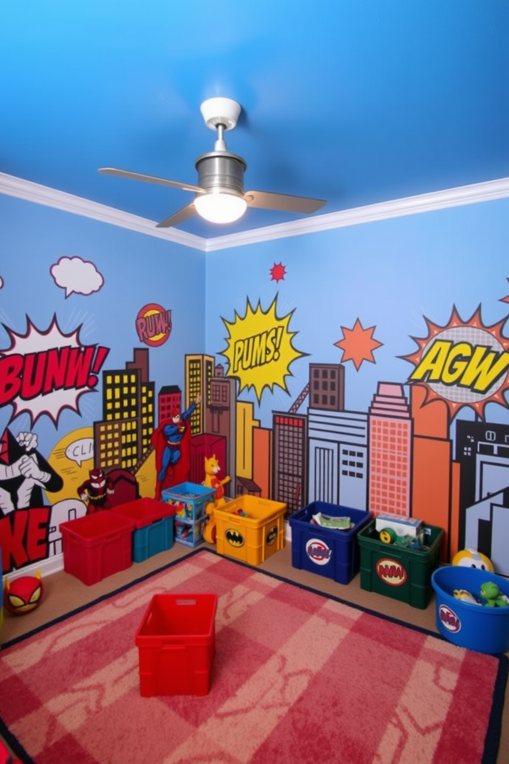 Playroom Wall Painting Ideas 8