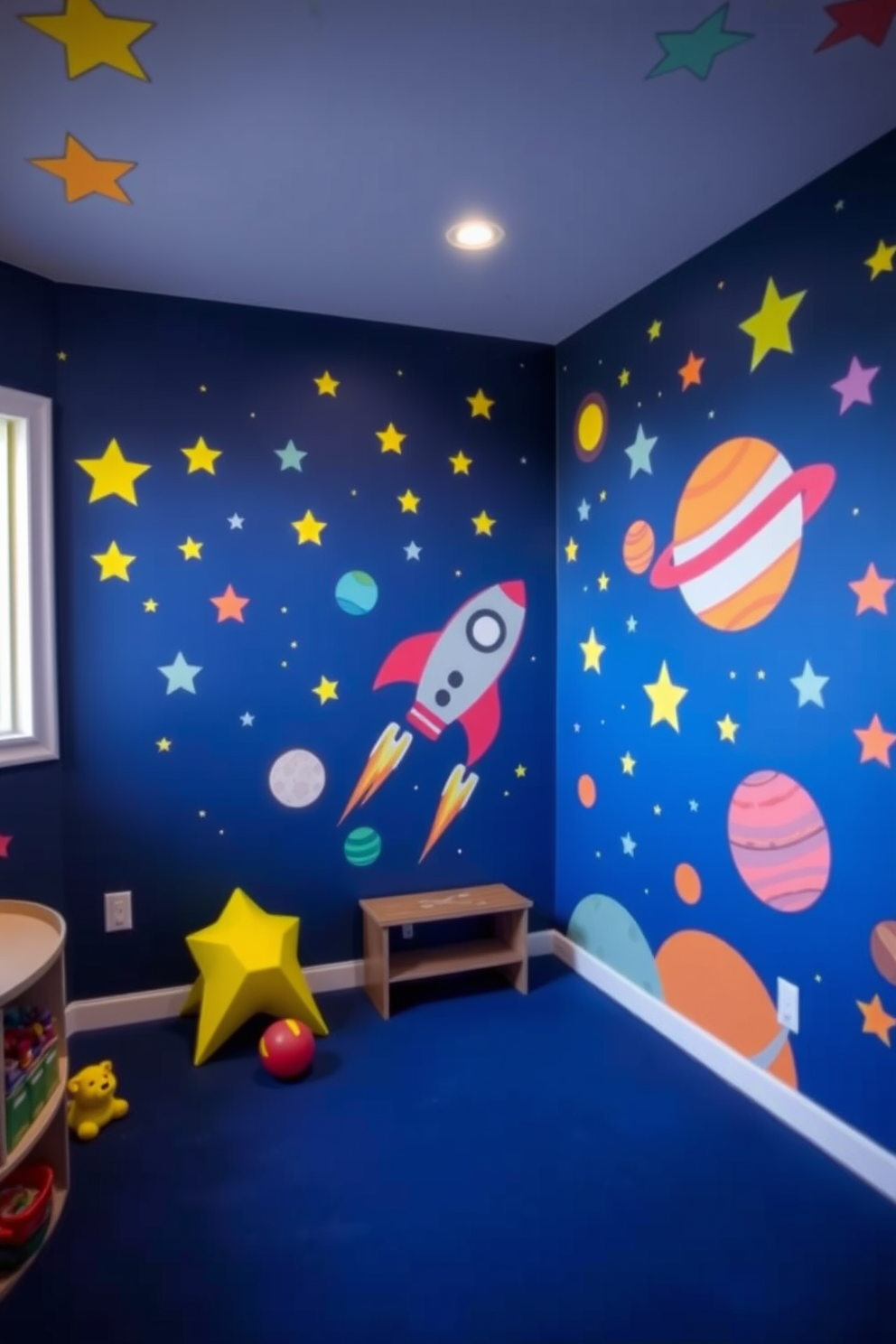 Playroom Wall Painting Ideas 9