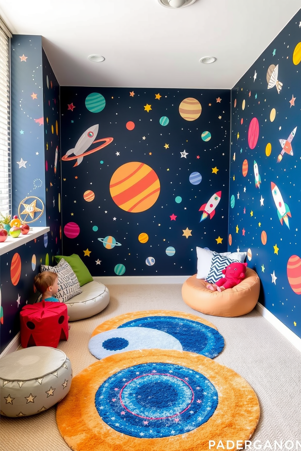 Playroom Wallpaper Decorating Ideas 12