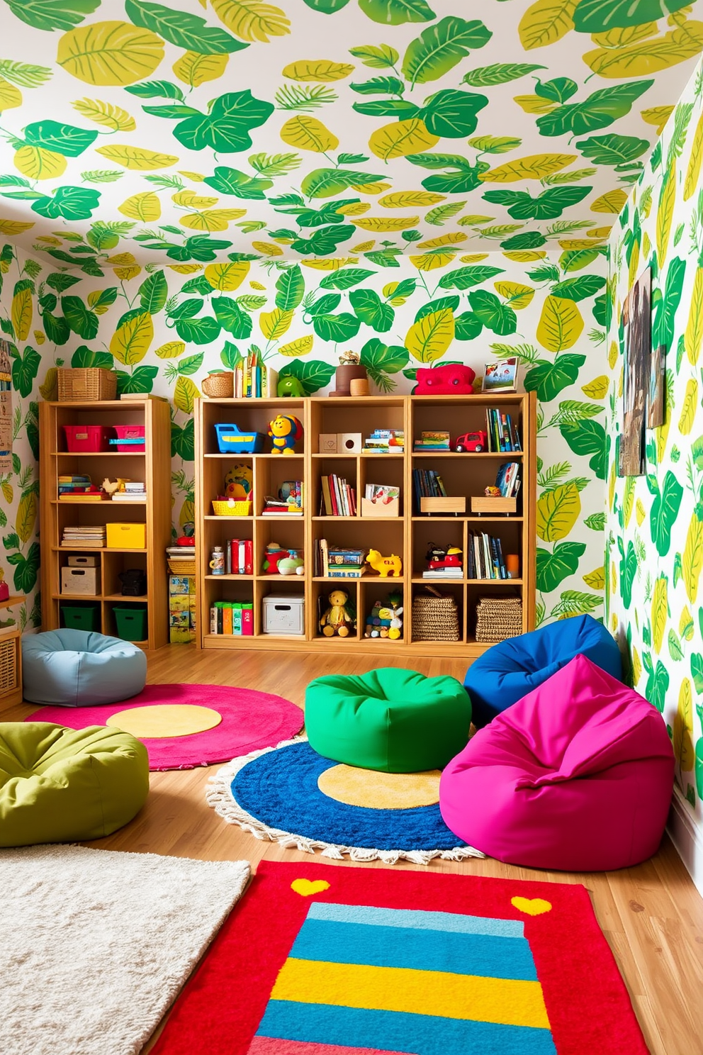 Playroom Wallpaper Decorating Ideas 13