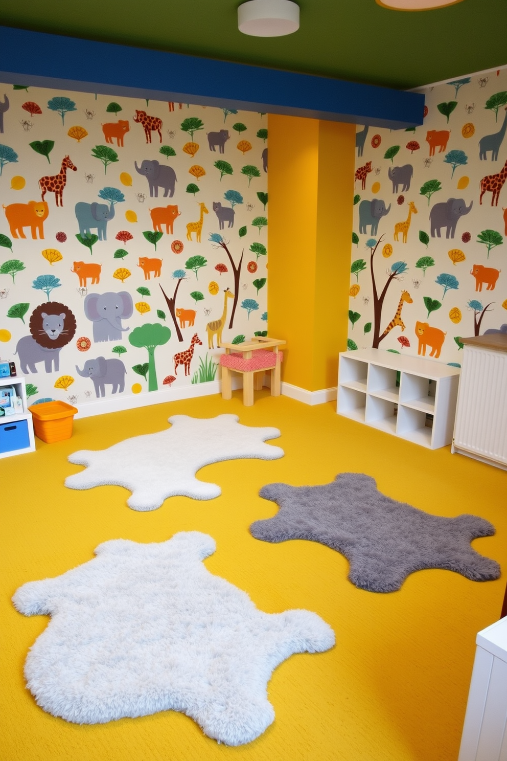 Playroom Wallpaper Decorating Ideas 22