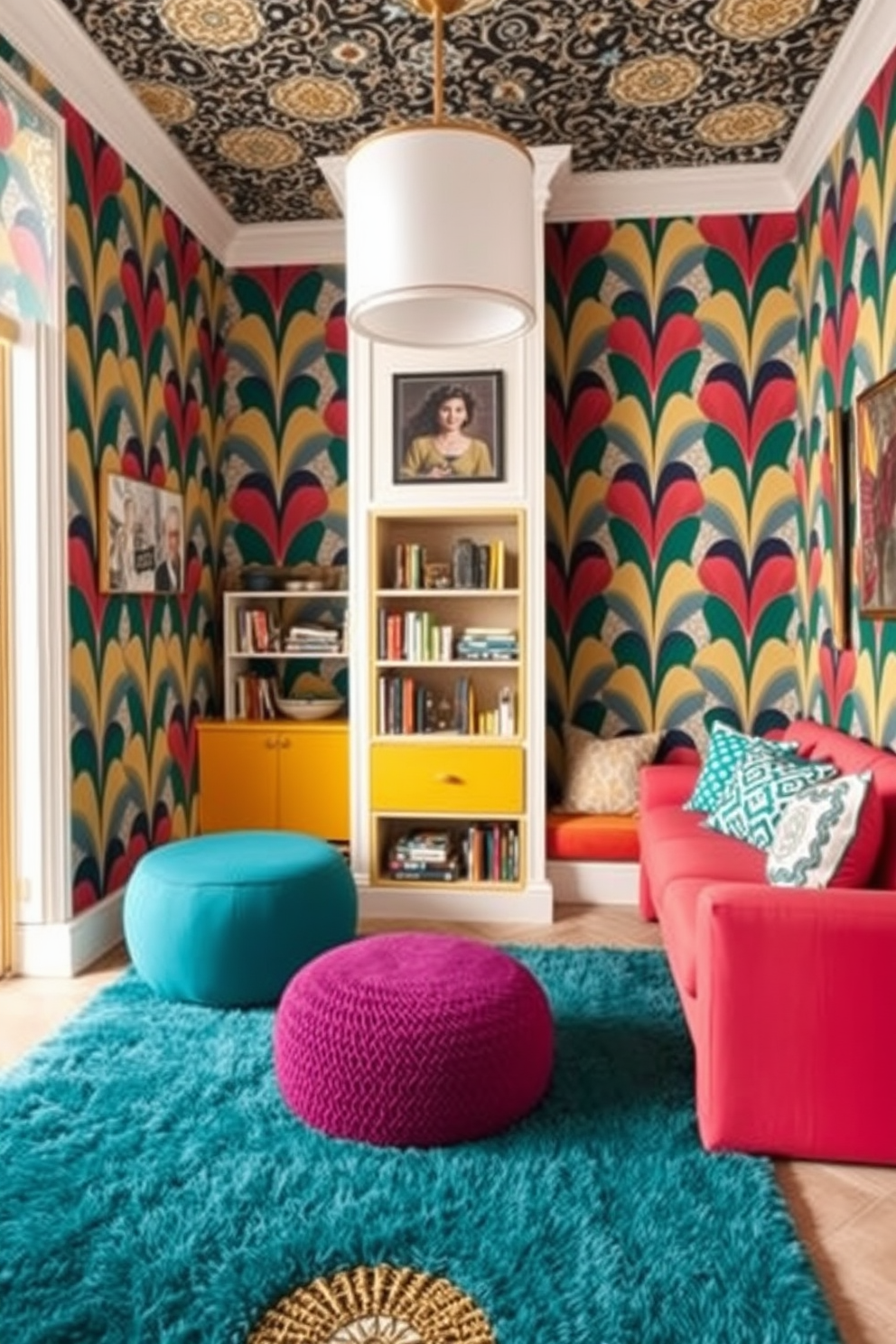 Playroom Wallpaper Decorating Ideas 29