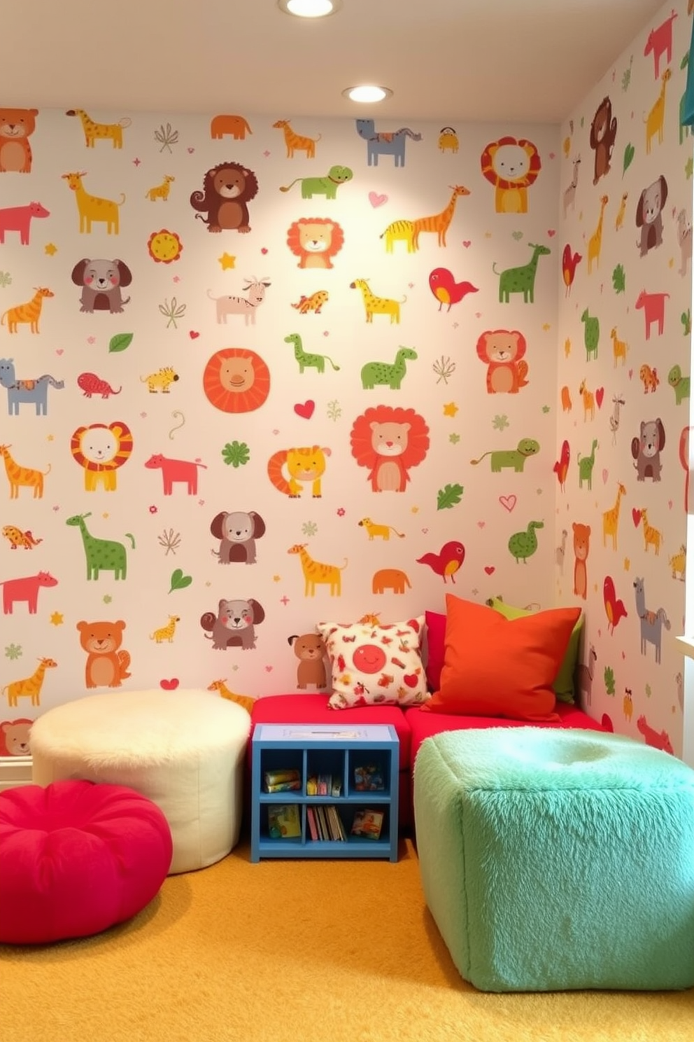 Playroom Wallpaper Decorating Ideas 3