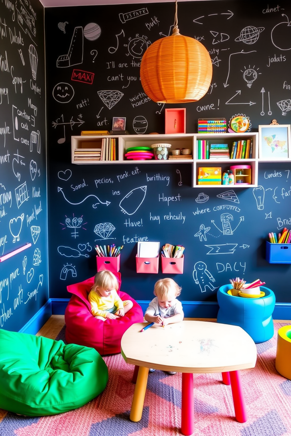 Playroom Wallpaper Decorating Ideas 4