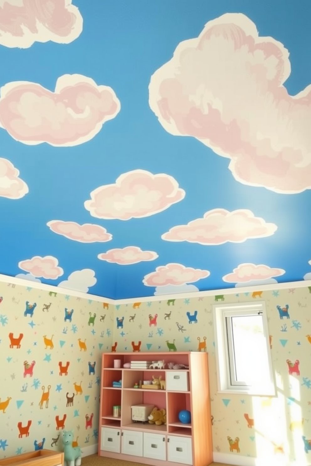 Playroom Wallpaper Decorating Ideas 5