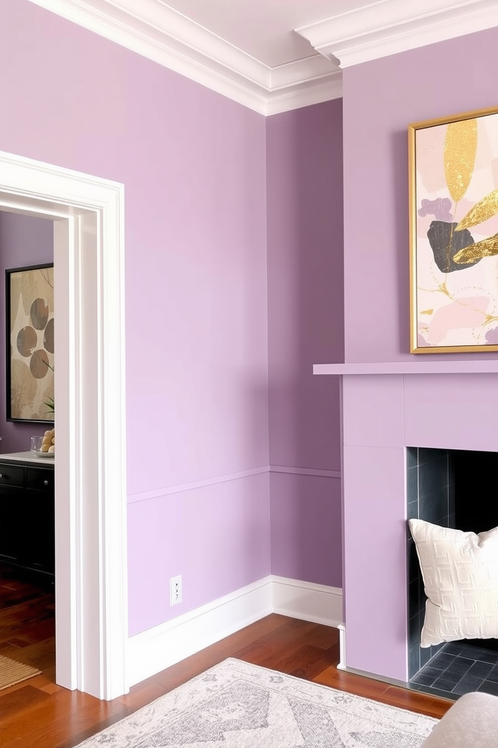 Plum Wall Painting Ideas 5