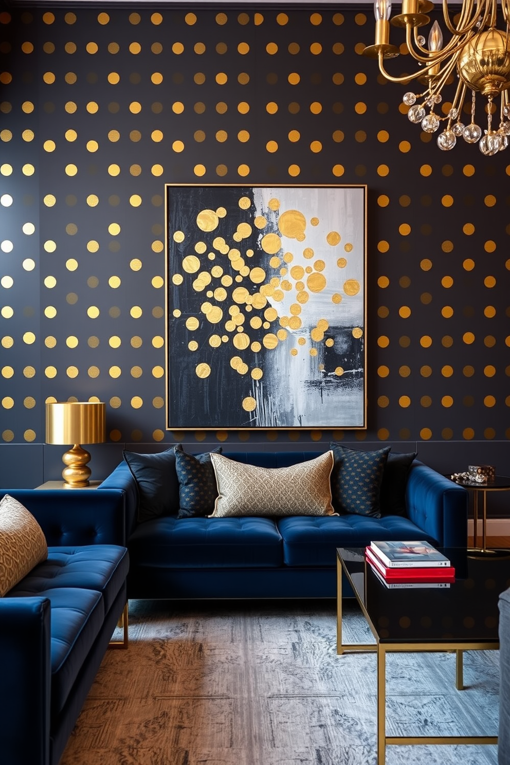 Polka Dot Wall Painting Ideas 4