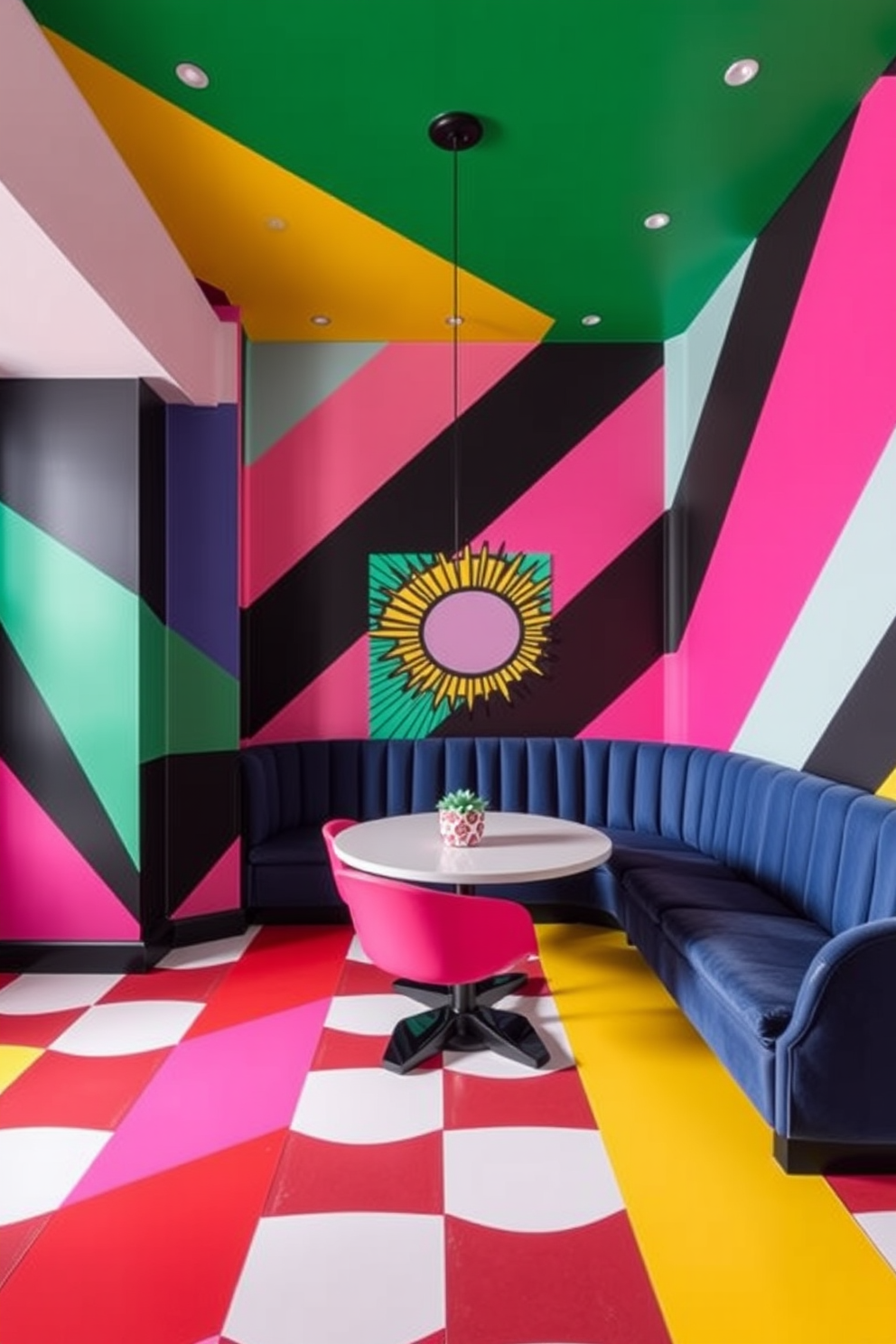 Pop Art Wallpaper Decorating Ideas 1